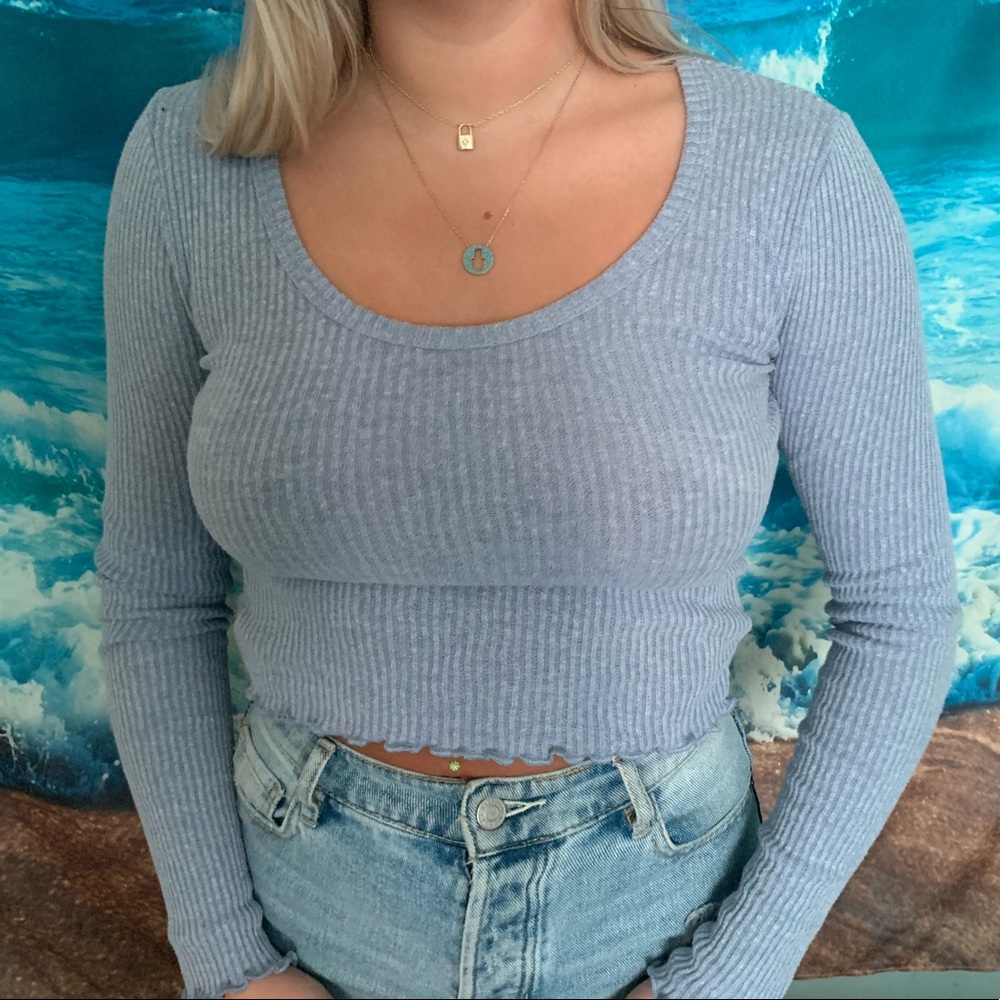 Blue long sleeve